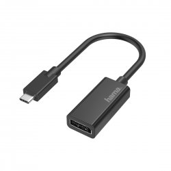 Adaptador HAMA USB-C para DisplayPort, Ultra HD 4K 200314 00200314