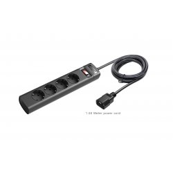 APC UPS Power Strip, IEC C14 TO 4 Outlet Schuko 230V - PZ42I-GR PZ42I-GR