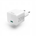 Mini Carregador HAMA PD/QC USB-C 20W, branco - 201650 00201650