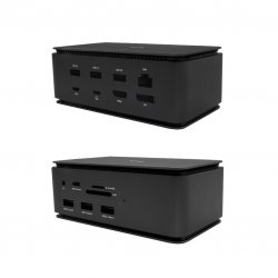 Docking Station i-tec Metal USB 4.0 2x HDMI Displayport 4K com alimentação até 80W - s/Carregador USB4DUAL4KDOCKPD