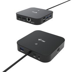 Docking Station i-tec USB-C 2x Display com alimentação até 100W s/ Carregador C31DUALDPDOCKPD