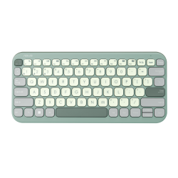 Teclado ASUS KW100 Compacto, Ultrafino , Bluetooth Cor:Green Tea Latte 90XB0880-BKB0L0