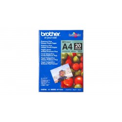 Papel BROTHER Fotografico Glossy 20 uni A4 260g/m2 BP71GA4