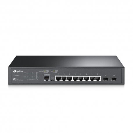 Switch c/Gestão TP-Link 8portas Gigabit+2 SFP - TL-SG3210 TL-SG3210