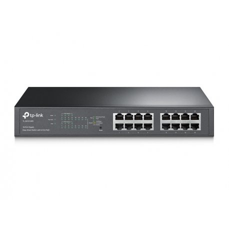 Switch TP-LINK 16portas Gigabit 8xPoE 802.3af - TL- SG1016PE TL-SG1016PE