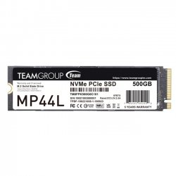 SSD M.2 PCIe 4.0 NVMe Team Group 500GB MP44L-5000R/3700W c/dissipador Grafeno TM8FPK500G0C101