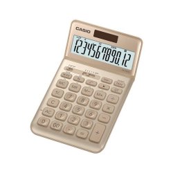 Calculadora Secretária Casio JW200SCGD Dourado 12 Dígitos CAS-JW200SCGD