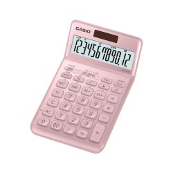 Calculadora Secretária Casio JW200SCPKS Rosa 12 Dígitos CAS-JW200SCPKS