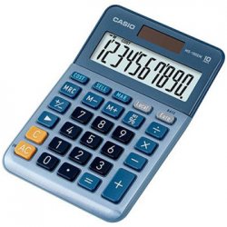 Calculadora Secretária Casio MS100EM 10 Dígitos CAS-MS100EM