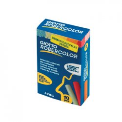 Giz Cores Sortidas Giotto Robercolor Cx 10un 160538900