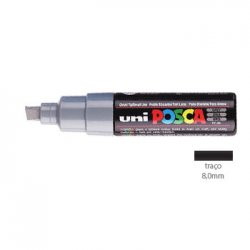 Marcador Uniball Posca PC-8K 8mm Cinza (37) 1un 1293199/UN