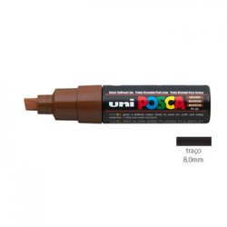 Marcador Uniball Posca PC-8K 8mm Castanho (21) 1un 1293200/UN