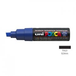 Marcador Uniball Posca PC-8K 8mm Azul (33) 1un 1293203/UN