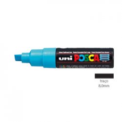 Marcador Uniball Posca PC-8K 8mm Turquesa (71) 1un 1293204/UN