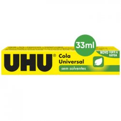 Cola Universal 33ml s/Solventes Bisnaga UHU 1un 1071015