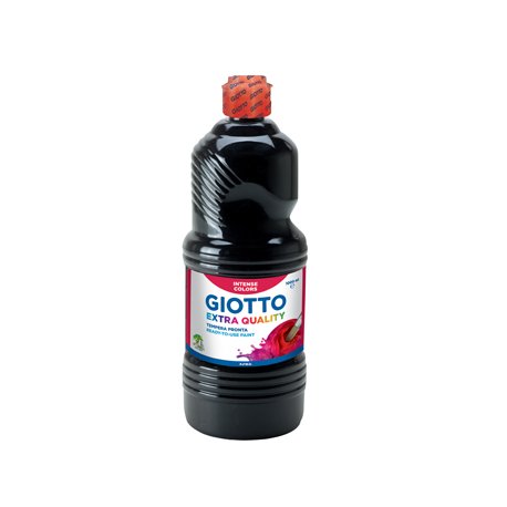 Guache Líquido 1L Giotto Extra Quality Preto 160533424