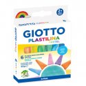 Plasticina 6 Cores Pastel Giotto 6x15g 160500600