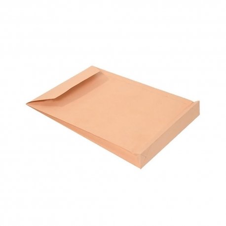 Envelopes Saco 250x353mm B4 Kraft 100gr C/Fole 4cm 250un 1611053