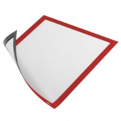 Moldura Magnética A4 Duraframe Vermelho 4869-03 5un 1004869-03