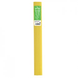 Papel Crepe Amarelo Palha 50x250cm Canson Rolo 1231217