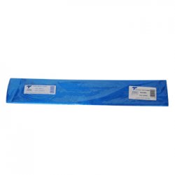 Papel Crepe Azul Metalizado 50x250cm Rolo 123Z17903