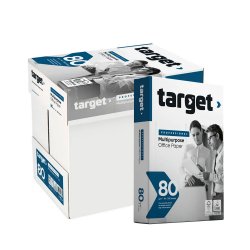 Papel 080gr Fotocopia A4 Target Corporate 5x500 Folhas 1801033