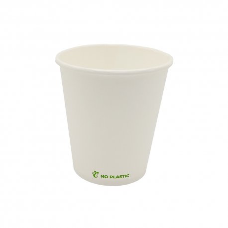 Copos Papel 210ml 7oz Plastic Free Branco 50un 6611084