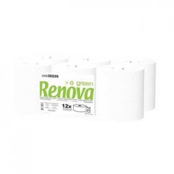 Papel Higiénico (Jumbo) 120mts 2Fls Renova Green 12un 65030229