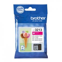 Tinteiro Brother LC3213M Magenta 400 Pág. BROLC3213M