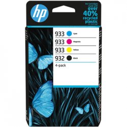 Pack Tinteiros HP 932/933 4 Cores 6ZC71A 8.5ml/4ml HP6ZC71A