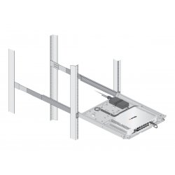 Palo Alto Networks - Kit de montagem do bastidor - 1U - 19" PAN-PA-400-POE-RACKTRAY