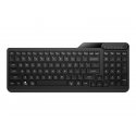 HP 475 - Teclado - dual-mode, multi-device, compact, 2-zone layout, low profile key travel, 12 programmable buttons - sem fios 