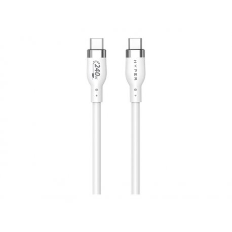 HyperJuice - Cabo USB - 24 pin USB-C (M) para 24 pin USB-C (M) - USB 2.0 - 1 m - extended power range (EPR), Fornecimento de en