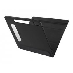 OtterBox React Series - Capa flip cover para tablet - preto - para Samsung Galaxy Tab S9+ 77-95125