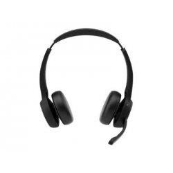 Cisco Headset 722 - Auscultadores - no ouvido - bluetooth - sem fios - preto carvão - com suporte de carregamento - Cisco Webex