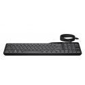 HP 405 - Teclado - multi-dispositivos - 65% - compact - retroiluminação - USB - Português - preto 7N7C1AAAB9