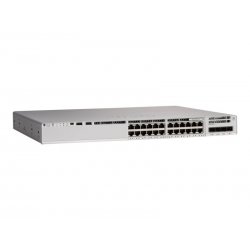 Cisco Catalyst 9200 - Network Essentials - interruptor - L3 - inteligente - 24 x 10/100/1000 (PoE+) - montável em trilho - PoE+