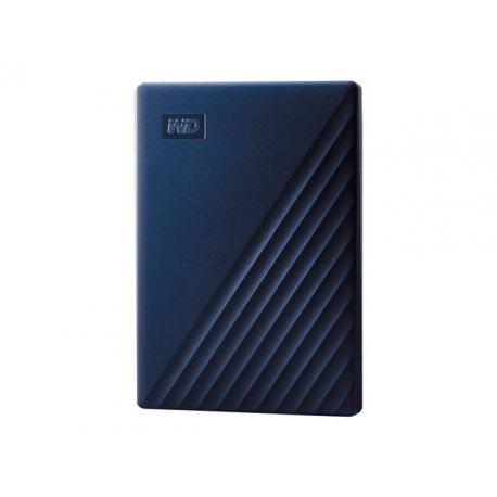 WD My Passport for Mac WDBA2D0020BBL - Disco rígido - encriptado - 2 TB - externa (portátil) - USB 3.2 Gen 1 - 256-bits AES - a