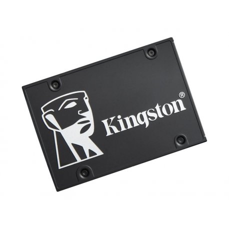 Kingston KC600 - SSD - encriptado - 2 TB - interna - 2.5" - SATA 6Gb/s - 256-bit AES-XTS - Self-Encrypting Drive (SED), TCG Opa