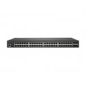 SonicWall Switch SWS14-48 - Interruptor - Administrado - 48 x 10/100/1000 + 4 x 10 Gigabit SFP+ - montável em trilho 02-SSC-246