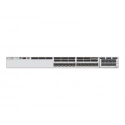 Cisco Catalyst 9300X - Network Advantage - interruptor - L3 - Administrado - 12 x 1/10/25 Gigabit SFP28 - montável em trilho C9