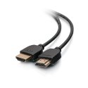 C2G 1ft 4K HDMI Cable - Ultra Flexible Cable with Low Profile Connectors - Cabo HDMI - HDMI macho para HDMI macho - 30.5 cm - p