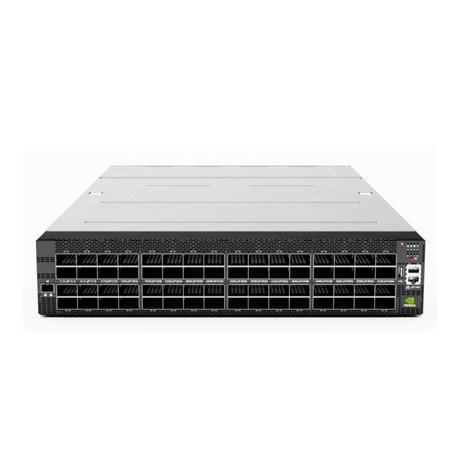 NVIDIA Spectrum-4 - Interruptor - open ethernet switch with cumulus linux authentication, 2 power supplies, x86 CPU, secure-boo