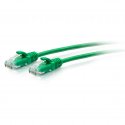 C2G 7ft (2.1m) Cat6a Snagless Unshielded (UTP) Slim Ethernet Network Patch Cable - Green - Cabo patch - RJ-45 (M) para RJ-45 (M