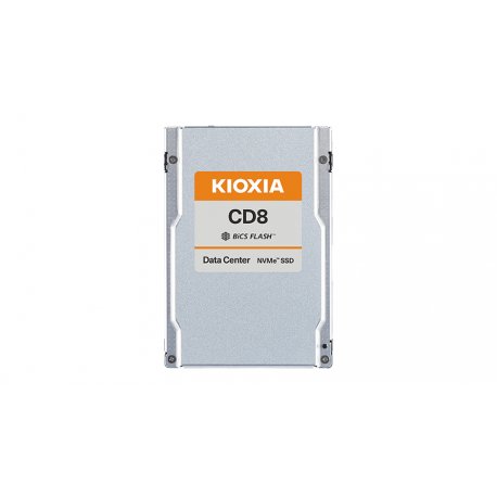 KIOXIA KCD8X Series - SSD - 12800 GB - interna - 2.5" - U.2 PCIe 4.0 x4 (NVMe) KCD8XVUG12T8