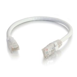 C2G Cat6 Booted Unshielded (UTP) Network Patch Cable - Cabo patch - RJ-45 (M) para RJ-45 (M) - 1 m - PTNB - CAT 6 - moldado, se