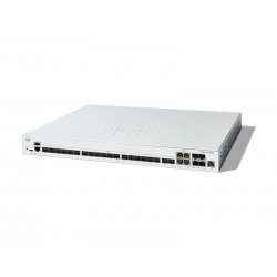 Cisco Catalyst 1300-24XS - Interruptor - L3 - inteligente - 24 x 10GBase-X + 4 x combo 10 Gigabit SFP+/RJ-45 - montável em tril