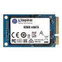 Kingston KC600 - SSD - encriptado - 1024 GB - interna - mSATA - SATA 6Gb/s - 256-bits AES - Self-Encrypting Drive (SED), TCG Op