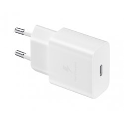 Adaptador Samsung corrente c/ cabo 15W branco EP-T1510XWEGEU