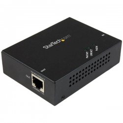 StarTech.com 1 Port Gigabit PoE+ Extender 802.3at & 802.3af - 100m (330ft) - Power over Ethernet Extender - PoE Repeater Networ